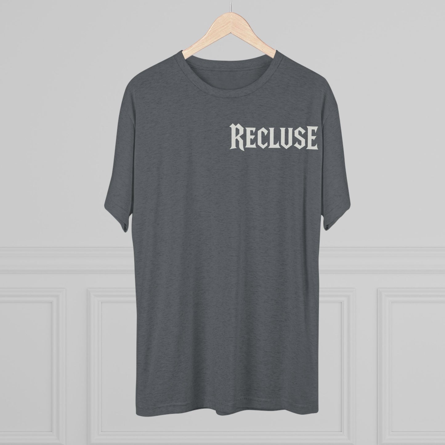 Recluse Unisex Tri-Blend Tee, Cozy Casual Shirt, Perfect for Introverts, Gift Idea for Friends, Everyday Wear, Relaxed Fit