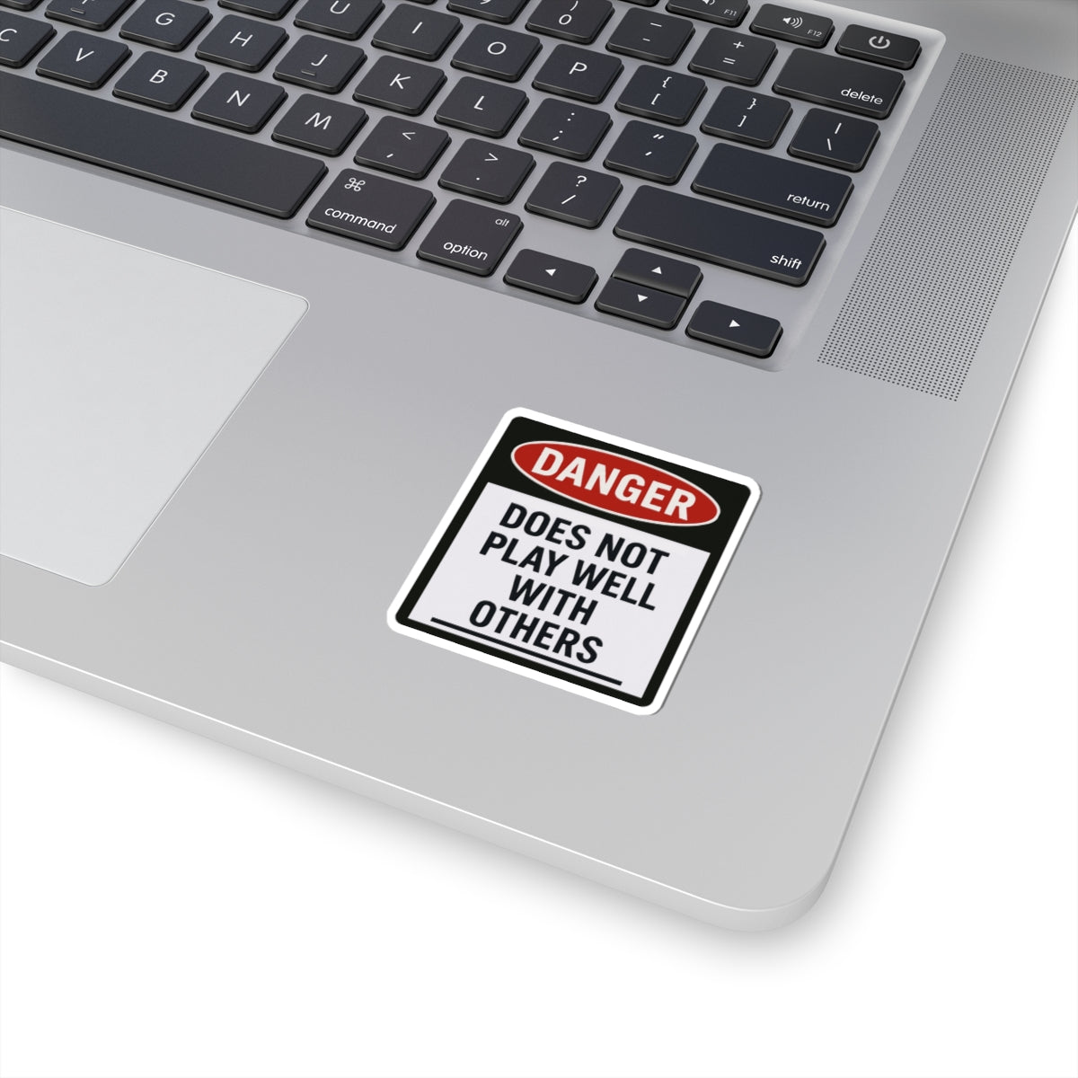 Bold Danger Stickers - Perfect for Laptops, Water Bottles, Scrapbooks, Gifts for Friends, Unique Party Favors