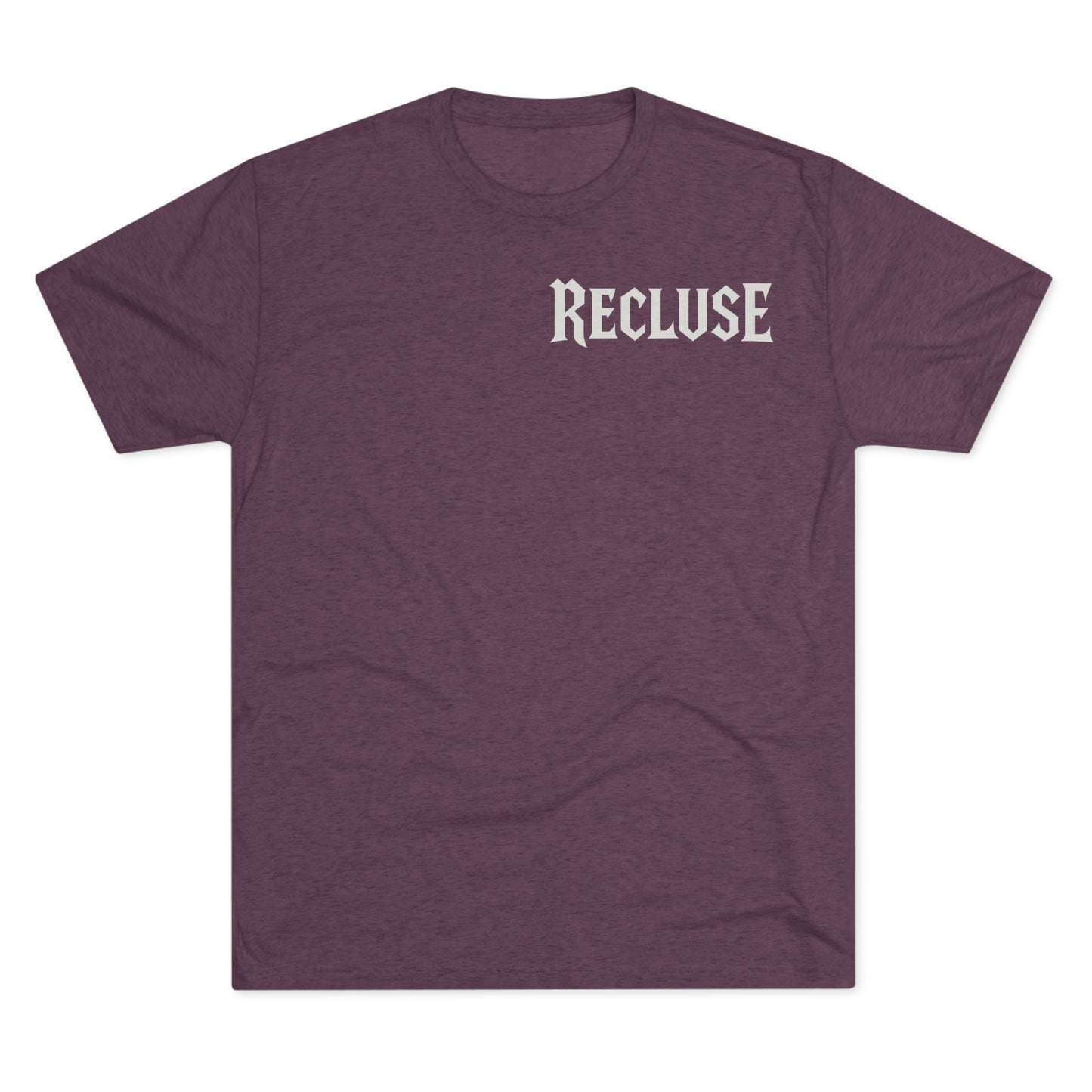 Recluse Unisex Tri-Blend Tee, Cozy Casual Shirt, Perfect for Introverts, Gift Idea for Friends, Everyday Wear, Relaxed Fit
