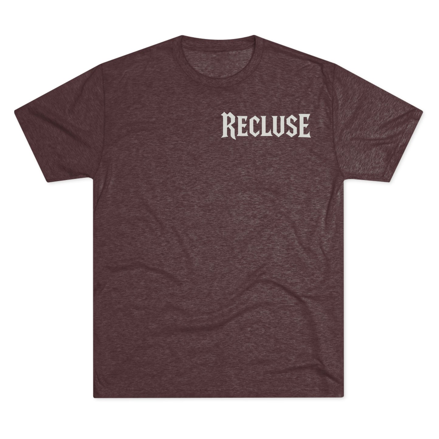 Recluse Unisex Tri-Blend Tee, Cozy Casual Shirt, Perfect for Introverts, Gift Idea for Friends, Everyday Wear, Relaxed Fit