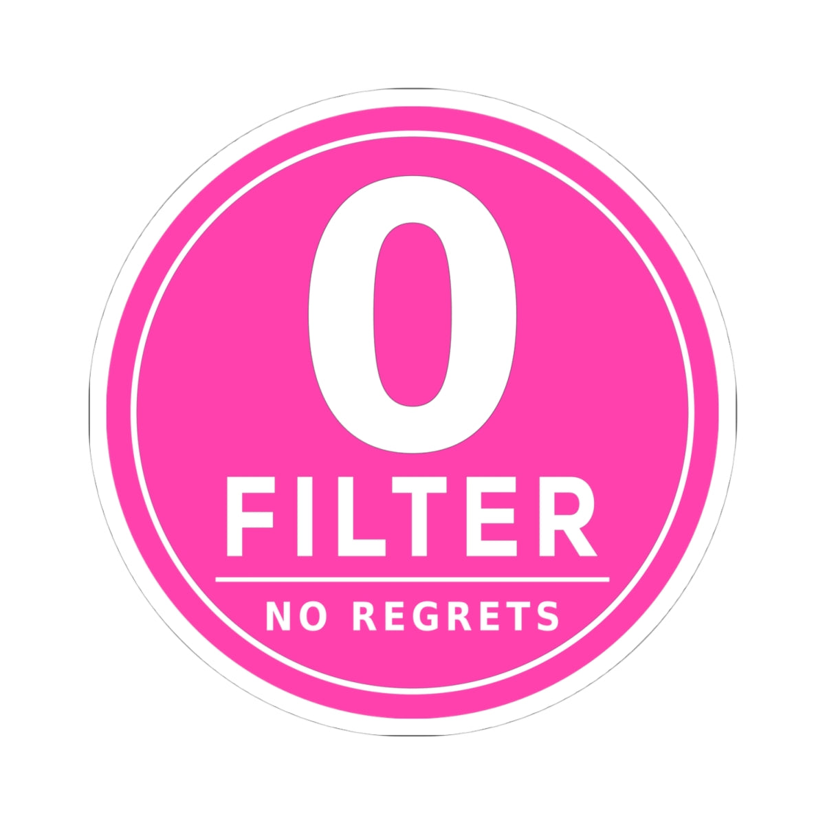 Zero Filter | No Regrets (Pink)