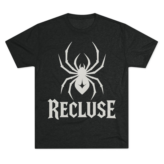 Spooky Spider Graphic Tee | Unisex Crew Shirt for Halloween, Goth Style, Casual Wear, Gift for Horror Fans