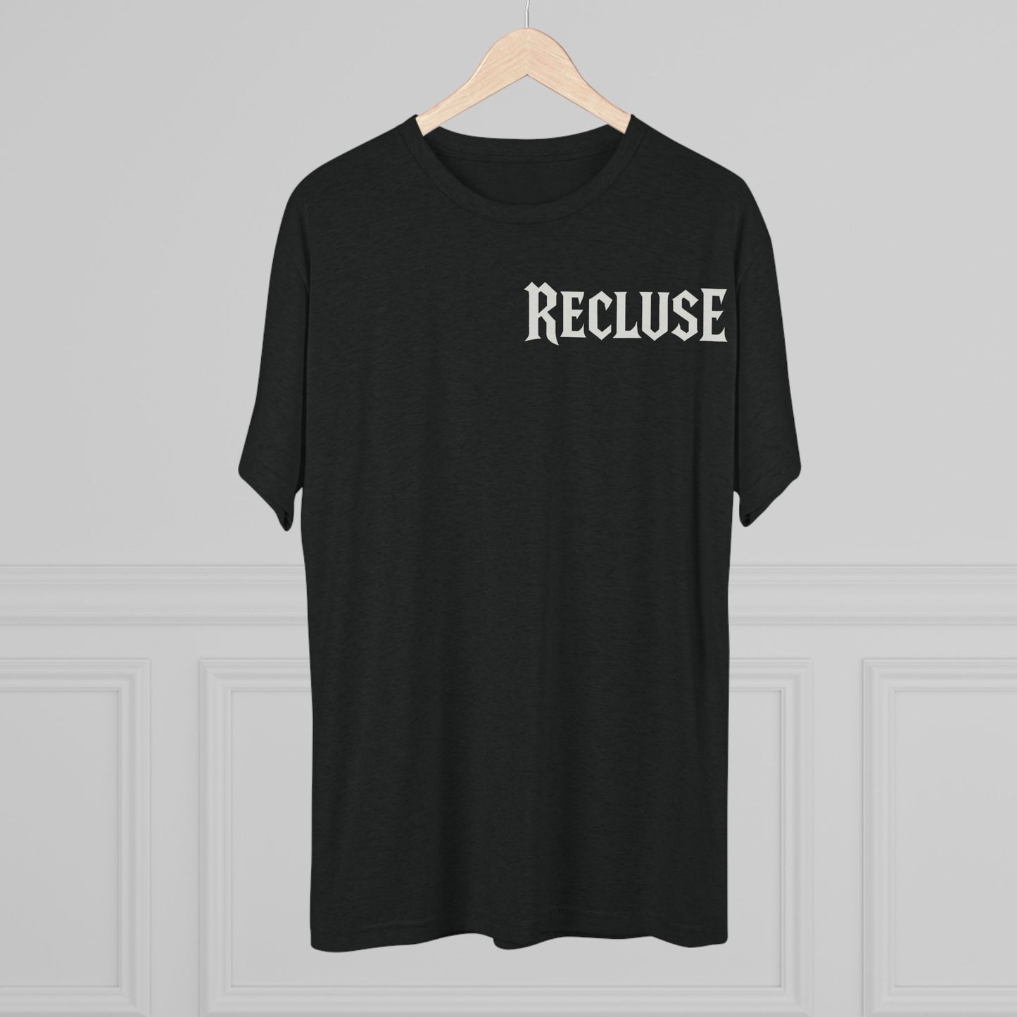 Recluse Unisex Tri-Blend Tee, Cozy Casual Shirt, Perfect for Introverts, Gift Idea for Friends, Everyday Wear, Relaxed Fit