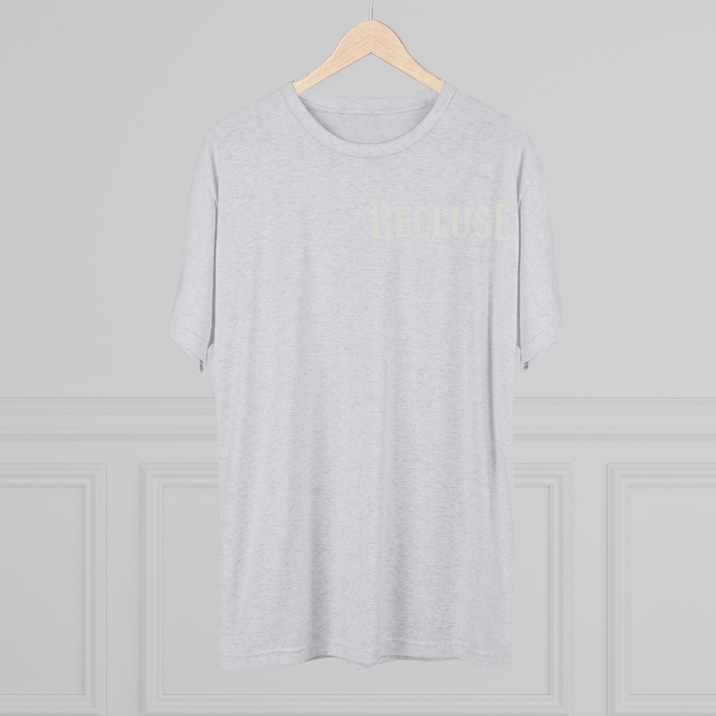Recluse Unisex Tri-Blend Tee, Cozy Casual Shirt, Perfect for Introverts, Gift Idea for Friends, Everyday Wear, Relaxed Fit