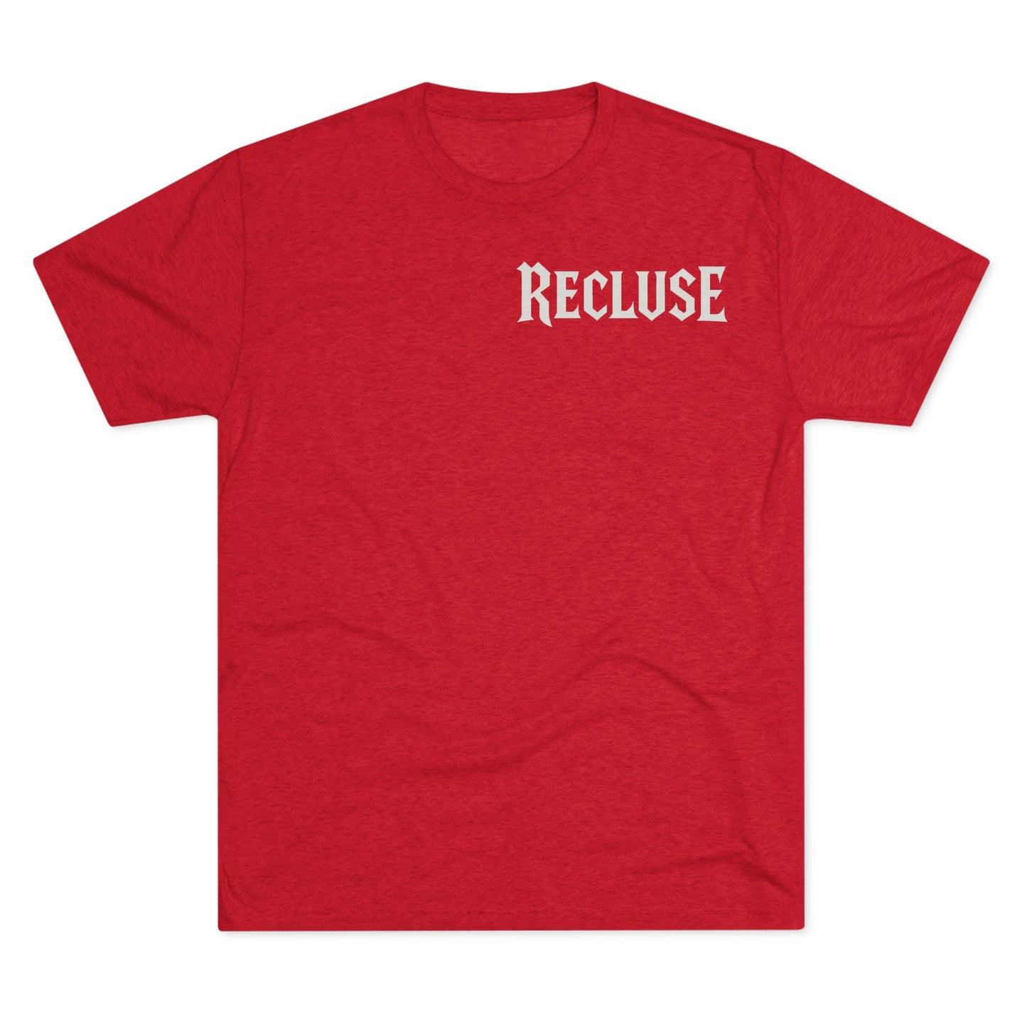 Recluse Unisex Tri-Blend Tee, Cozy Casual Shirt, Perfect for Introverts, Gift Idea for Friends, Everyday Wear, Relaxed Fit