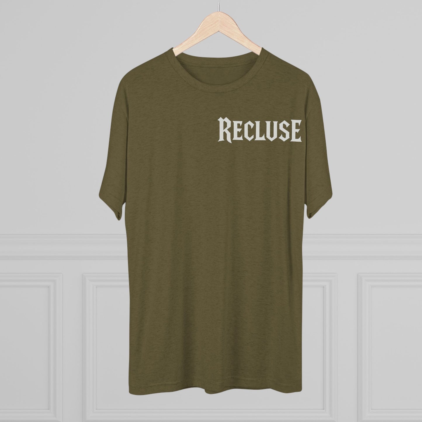 Recluse Unisex Tri-Blend Tee, Cozy Casual Shirt, Perfect for Introverts, Gift Idea for Friends, Everyday Wear, Relaxed Fit