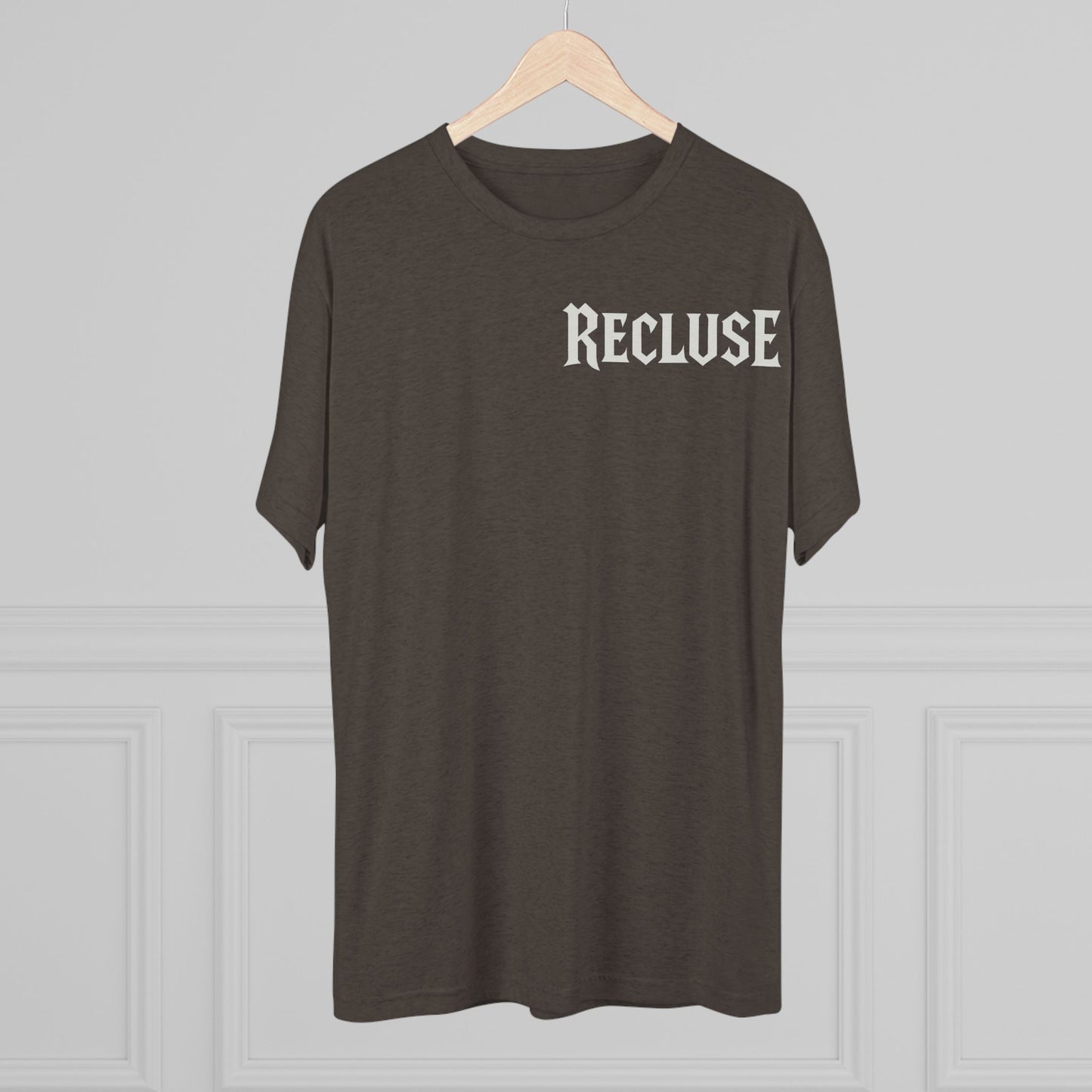 Recluse Unisex Tri-Blend Tee, Cozy Casual Shirt, Perfect for Introverts, Gift Idea for Friends, Everyday Wear, Relaxed Fit