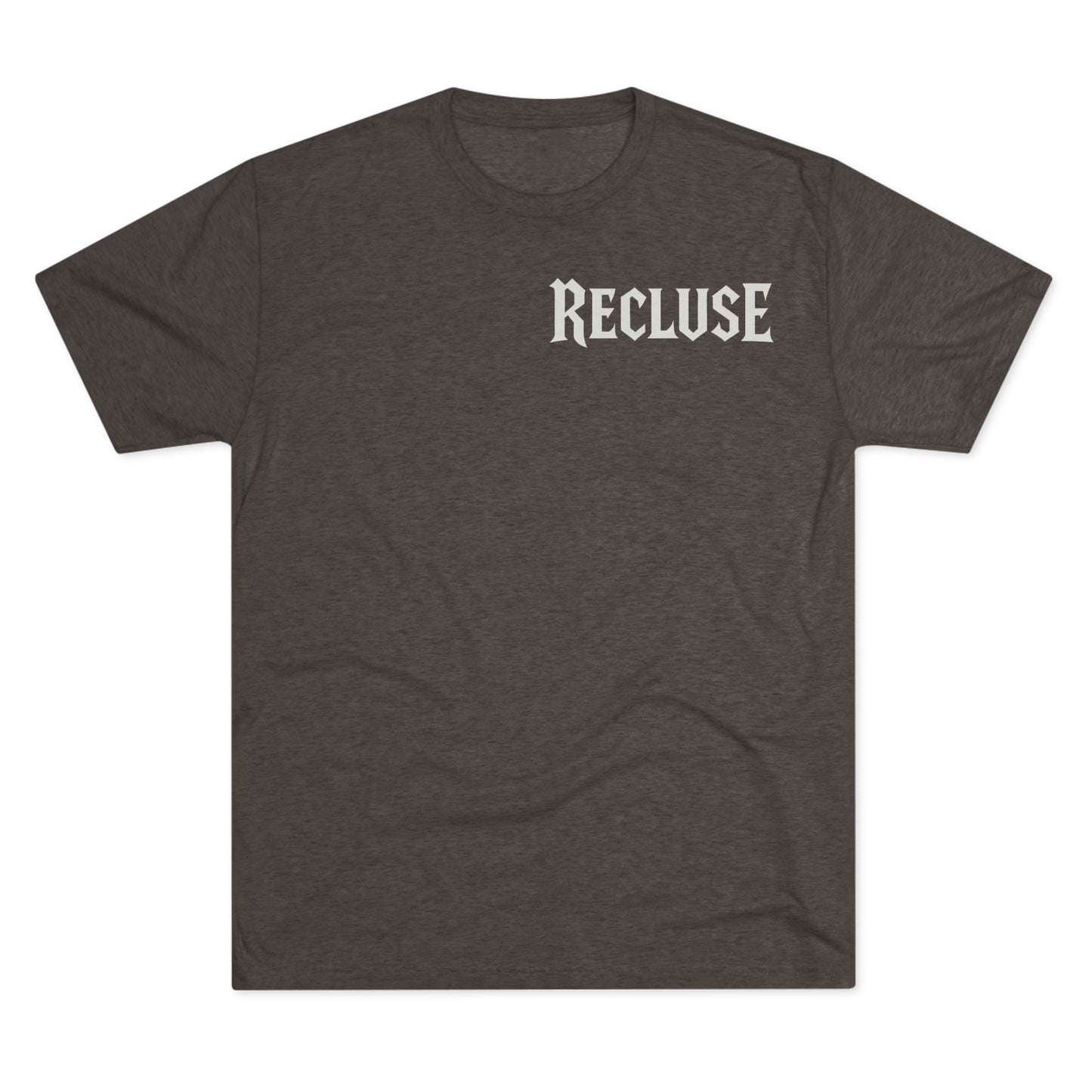 Recluse Unisex Tri-Blend Tee, Cozy Casual Shirt, Perfect for Introverts, Gift Idea for Friends, Everyday Wear, Relaxed Fit