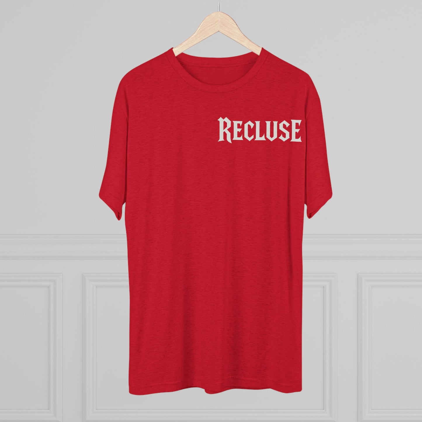 Recluse Unisex Tri-Blend Tee, Cozy Casual Shirt, Perfect for Introverts, Gift Idea for Friends, Everyday Wear, Relaxed Fit