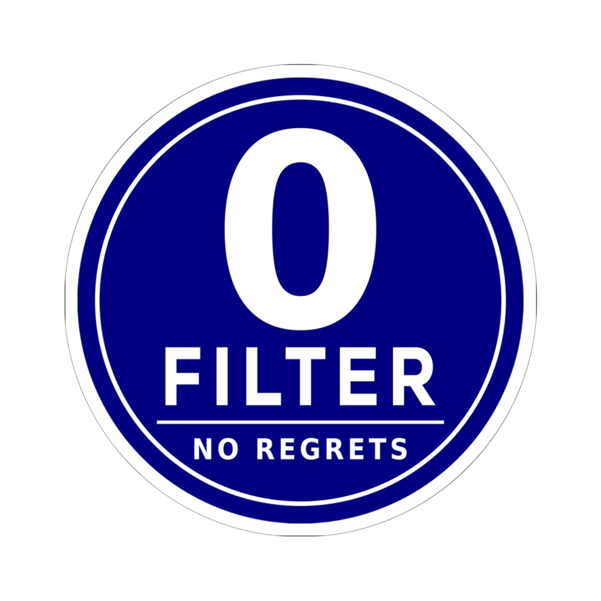 Zero Filter | No Regrets (Blue)