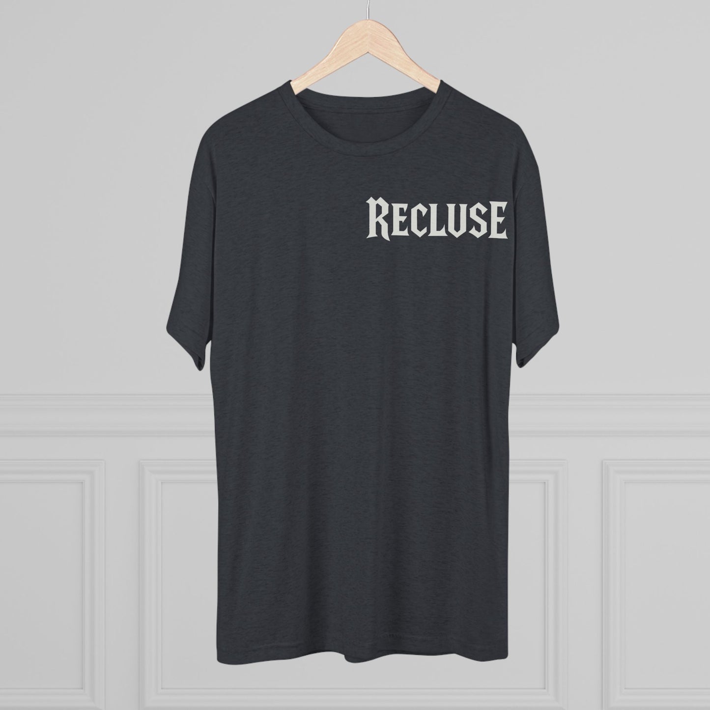 Recluse Unisex Tri-Blend Tee, Cozy Casual Shirt, Perfect for Introverts, Gift Idea for Friends, Everyday Wear, Relaxed Fit
