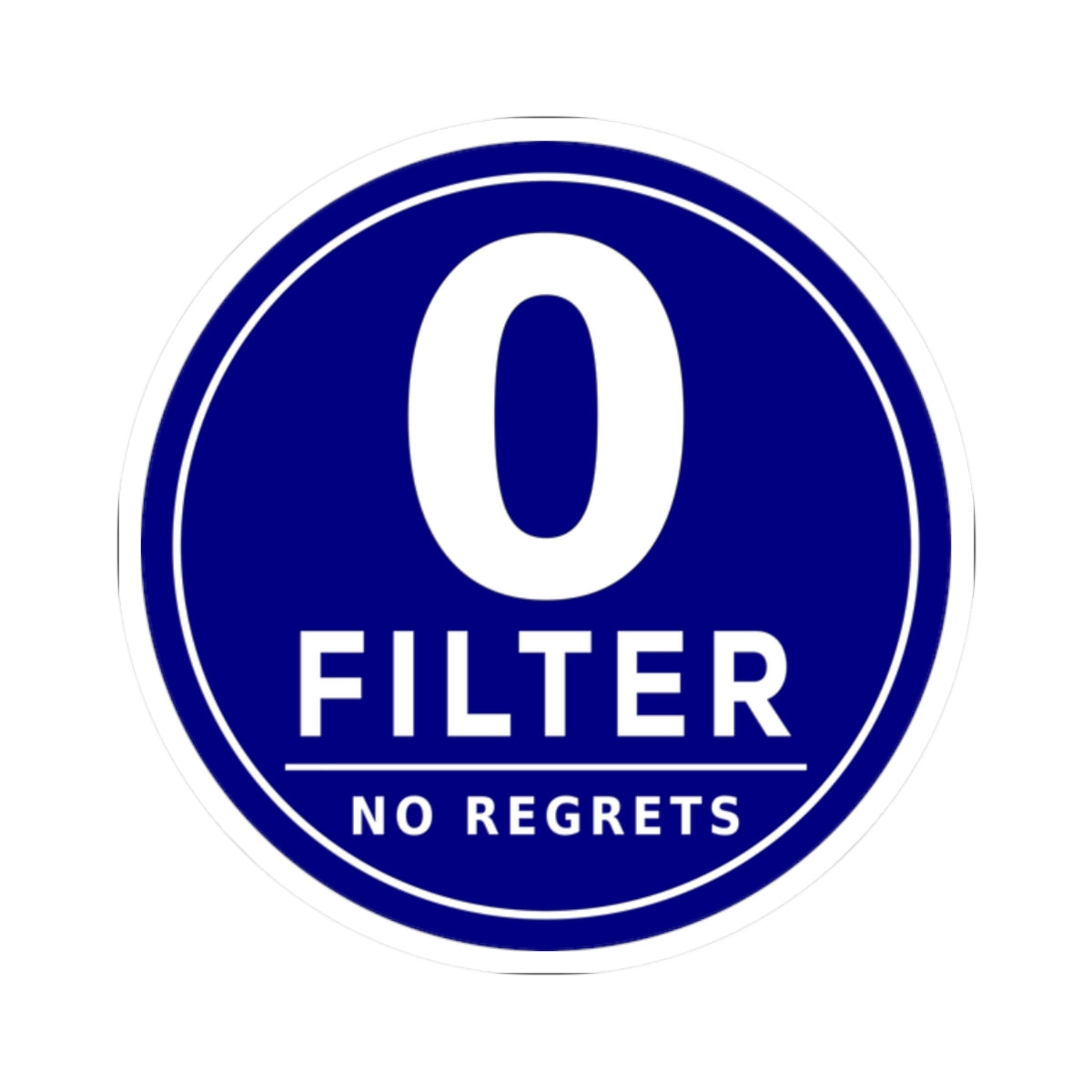 Zero Filter | No Regrets (Blue)