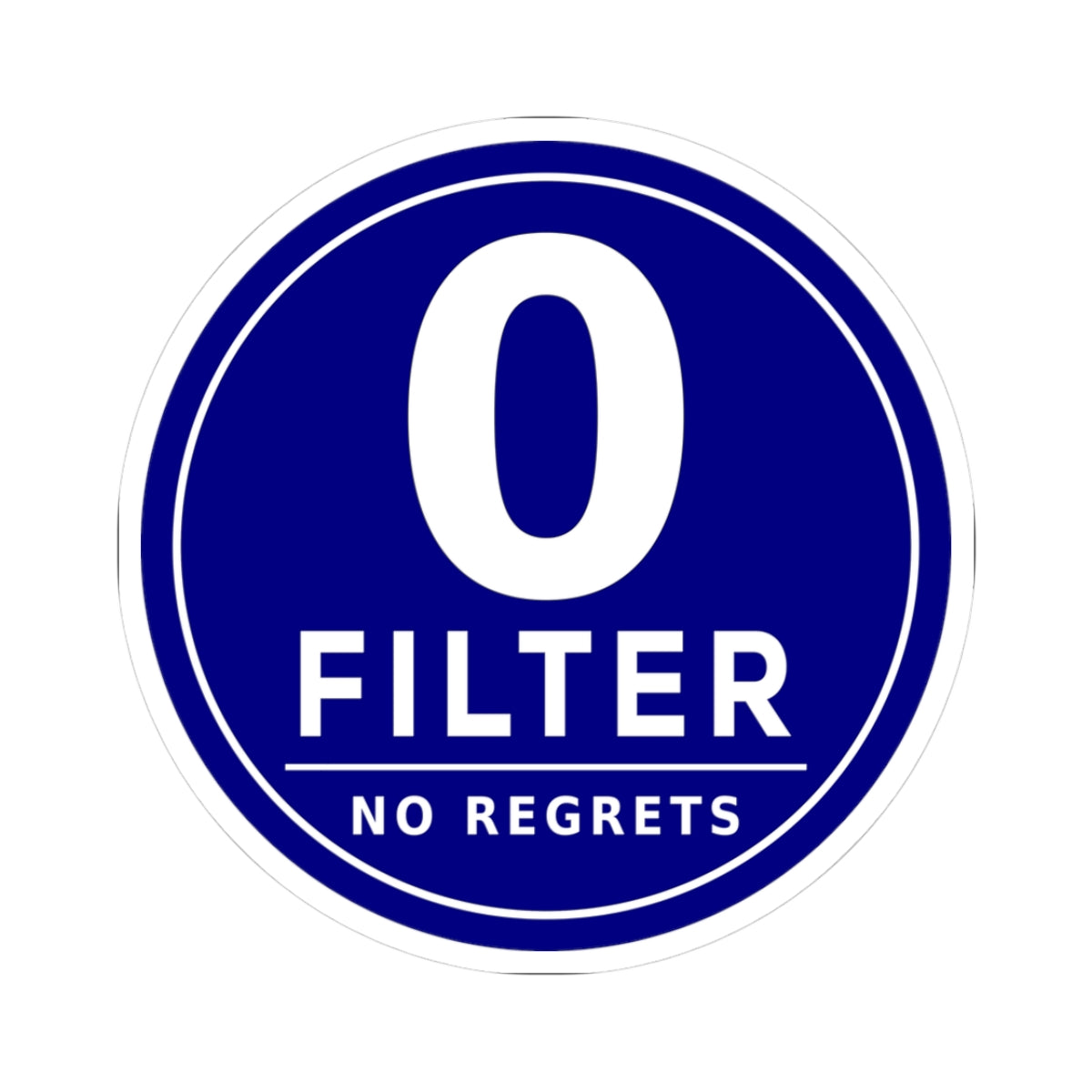 Zero Filter | No Regrets (Blue)